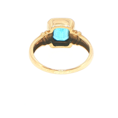 9ct Yellow Gold Solitaire Ring