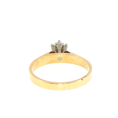 18ct Yellow Gold Round Diamond Solitaire Ring - Valued at $8,675!