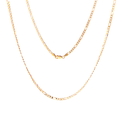 9ct Yellow Gold Figaro 3:1 Link Chain Necklace