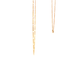 9ct Yellow Gold Figaro 3:1 Link Chain Necklace