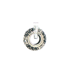 Pandora Silver Celestial Night Sky Star Charm Bead with Clear Stones