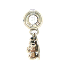 Pandora Silver Binoculars Dangle Charm Pendant