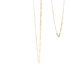 9ct Yellow Gold Classic Figaro 3:1 Chain Necklace
