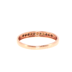 9ct Rose Gold Diamond Eternity Ring