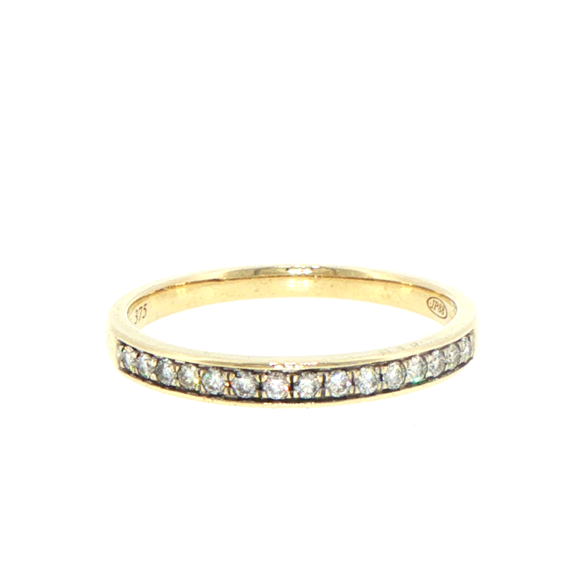 9ct Yellow Gold Diamond Eternity Ring