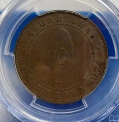 1874 KM - Tn71.2 J.G. Fleming Hobart, Tasmania Tk 1D Token R137 - PCGS MS63BN - Mega Cash Sydney