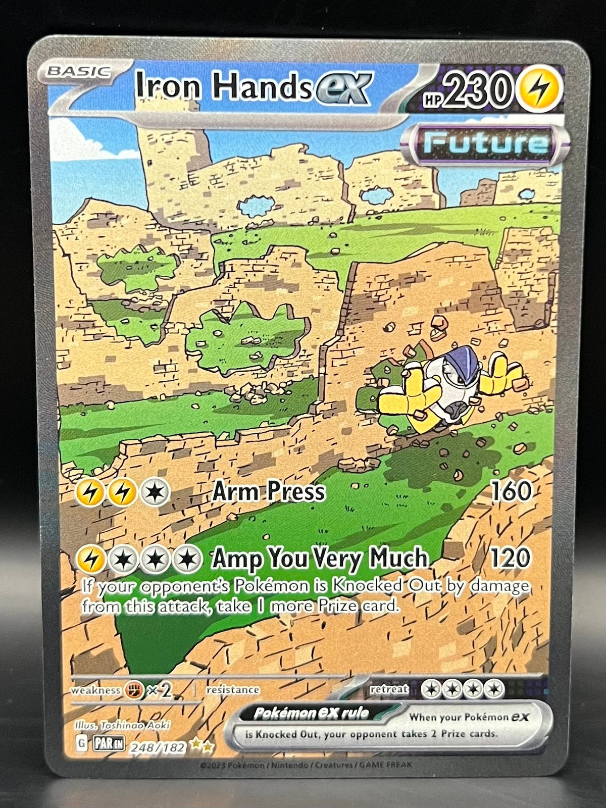 Iron Hands EX Special Illustration Rare - Paradox Rift