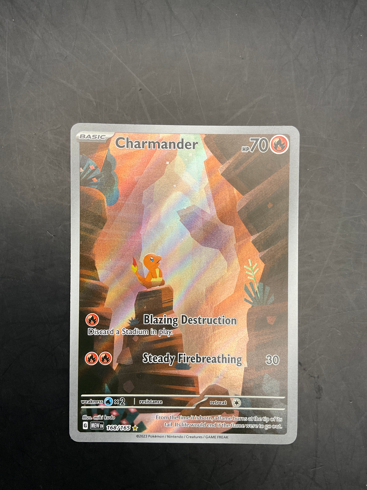 CHARMANDER AR 168/165