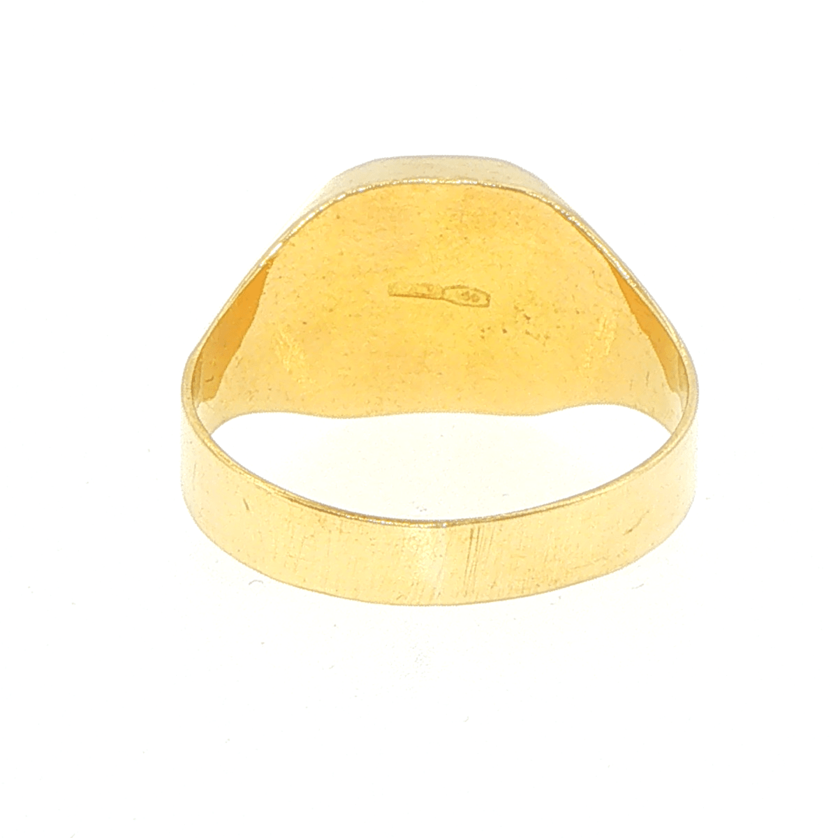 18ct Classic Yellow Gold Black Onyx Signet Ring - Mega Cash Sydney