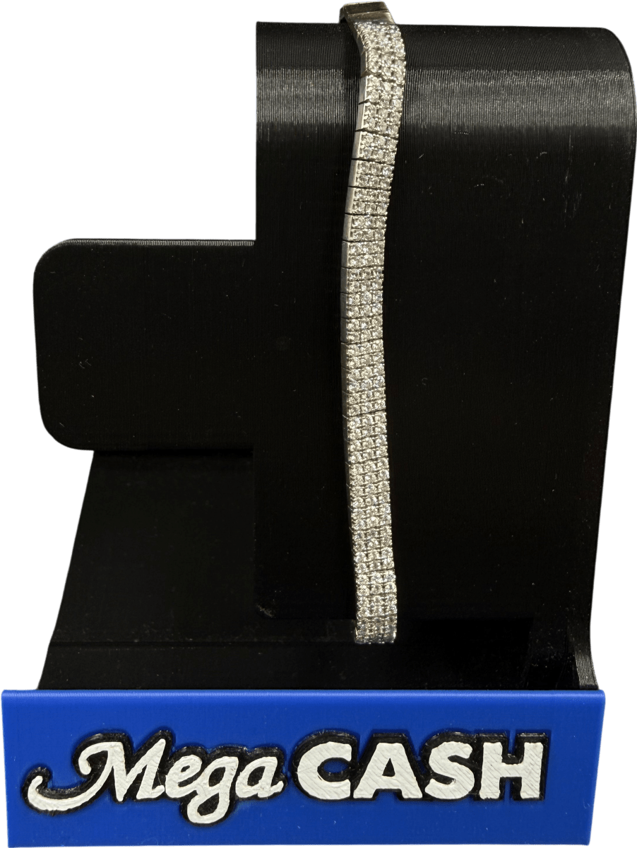 18ct Cubic Bracelet 9.9gms - Mega Cash Sydney