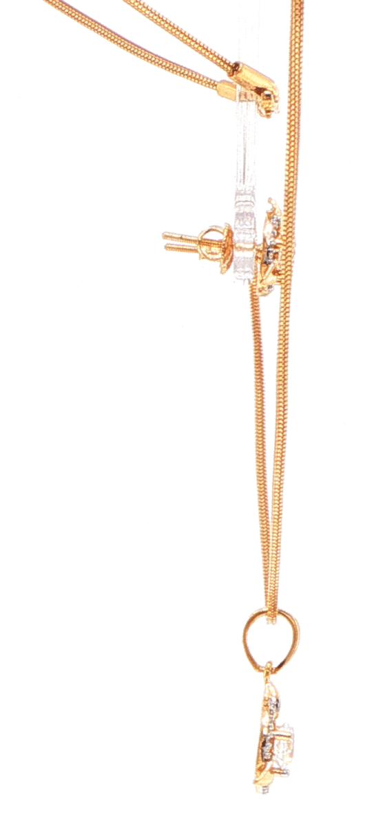 18ct Rose Gold Diamond Leaf Halo Necklace and Earring Set - Mega Cash Sydney
