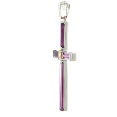 18ct White Gold Cross Pendant - Mega Cash Sydney
