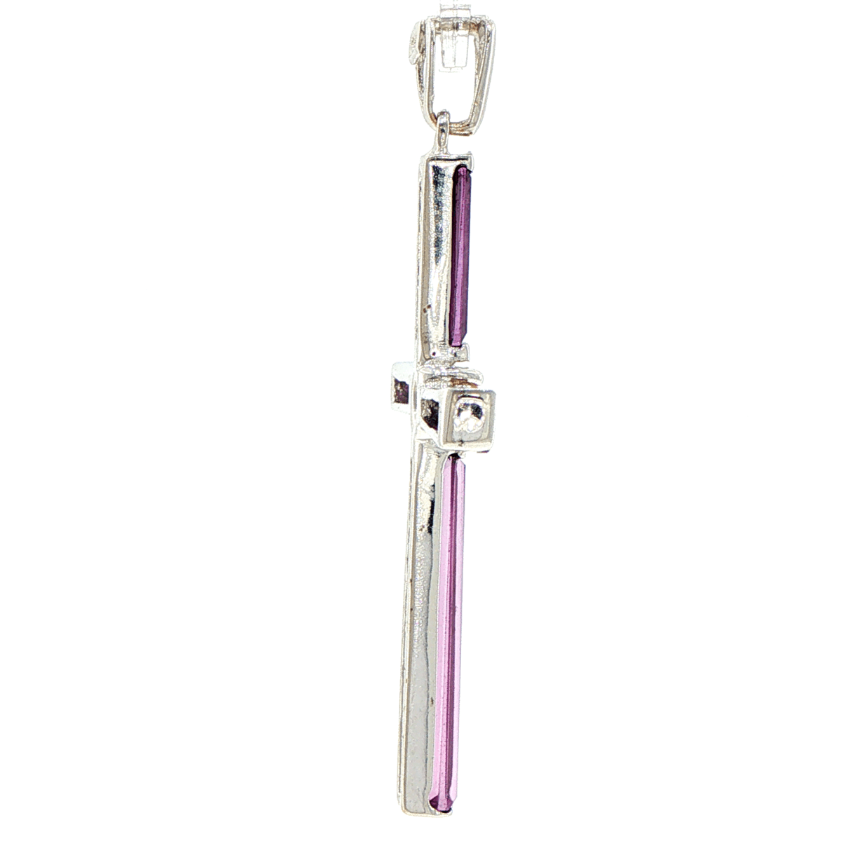 18ct White Gold Cross Pendant - Mega Cash Sydney