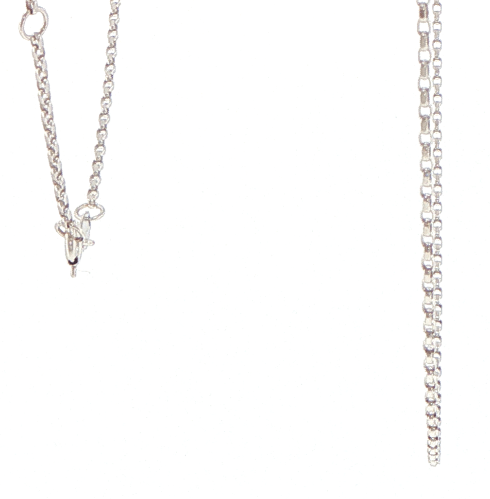 18ct White Gold Delicate Fine Link Chain Necklace - Mega Cash Sydney