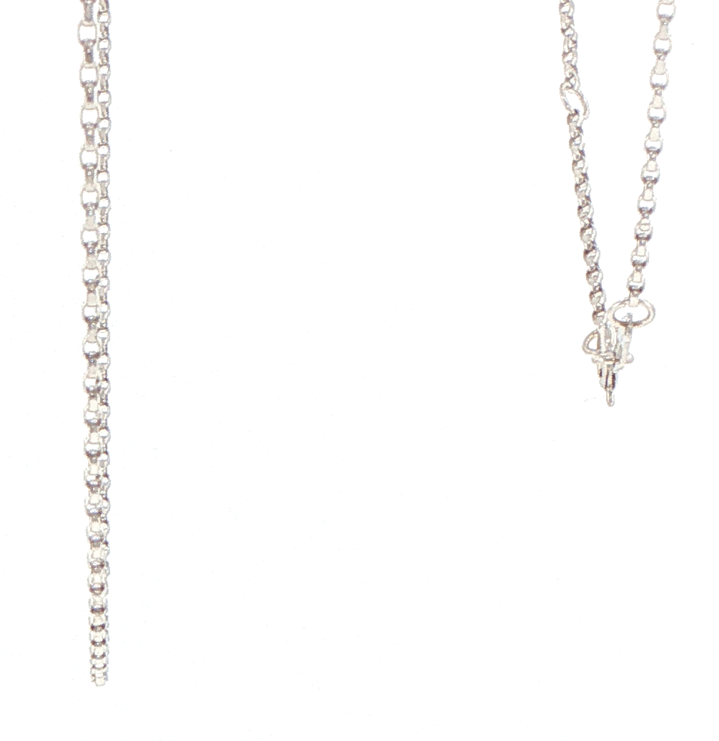 18ct White Gold Delicate Fine Link Chain Necklace - Mega Cash Sydney