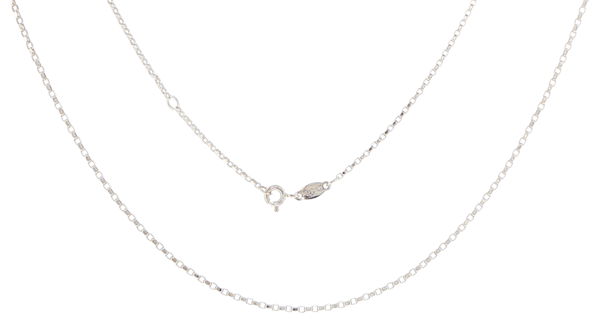 18ct White Gold Delicate Fine Link Chain Necklace - Mega Cash Sydney