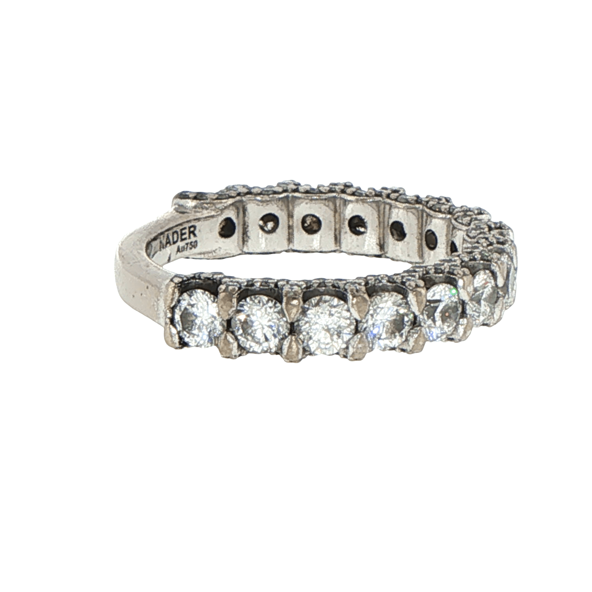 18ct White Gold Diamond Eternity Ring with Valuation - Mega Cash Sydney