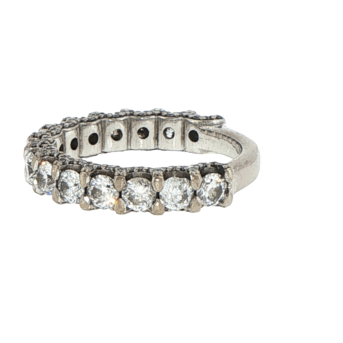 18ct White Gold Diamond Eternity Ring with Valuation - Mega Cash Sydney
