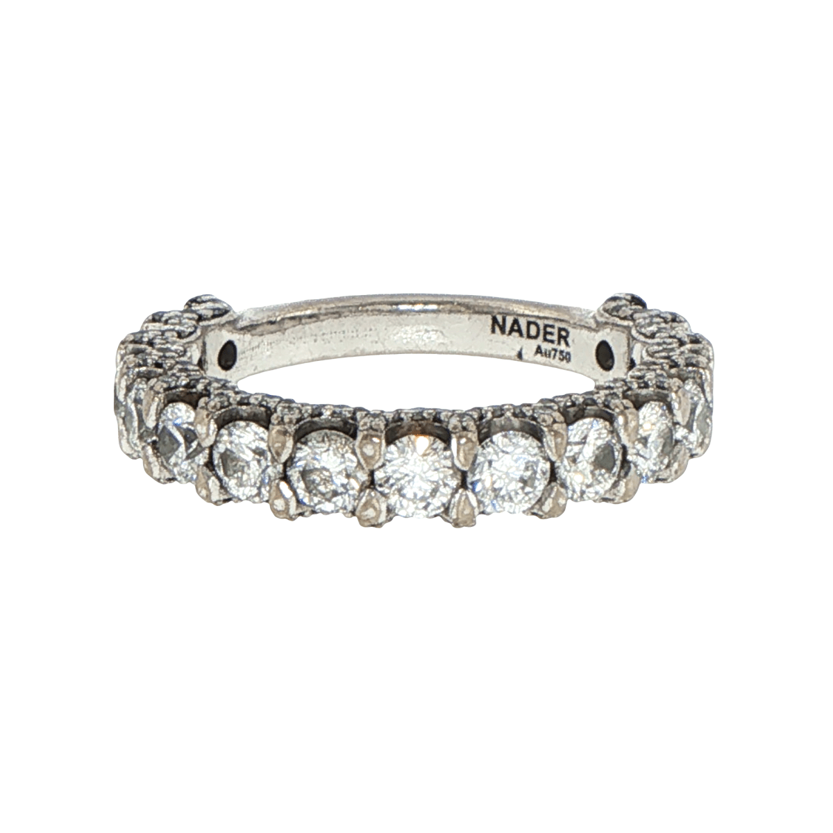 18ct White Gold Diamond Eternity Ring with Valuation - Mega Cash Sydney