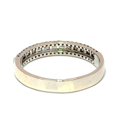 18ct White Gold Triple Row Diamond Eternity Ring - Mega Cash Sydney