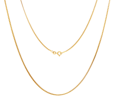 18ct Yellow Gold Chain Necklace with Spring-Ring Clasp - Mega Cash Sydney