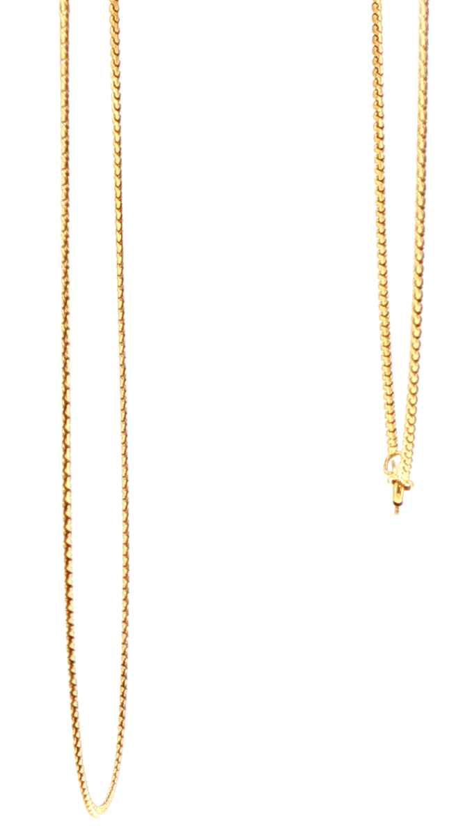 18ct Yellow Gold Chain Necklace with Spring-Ring Clasp - Mega Cash Sydney