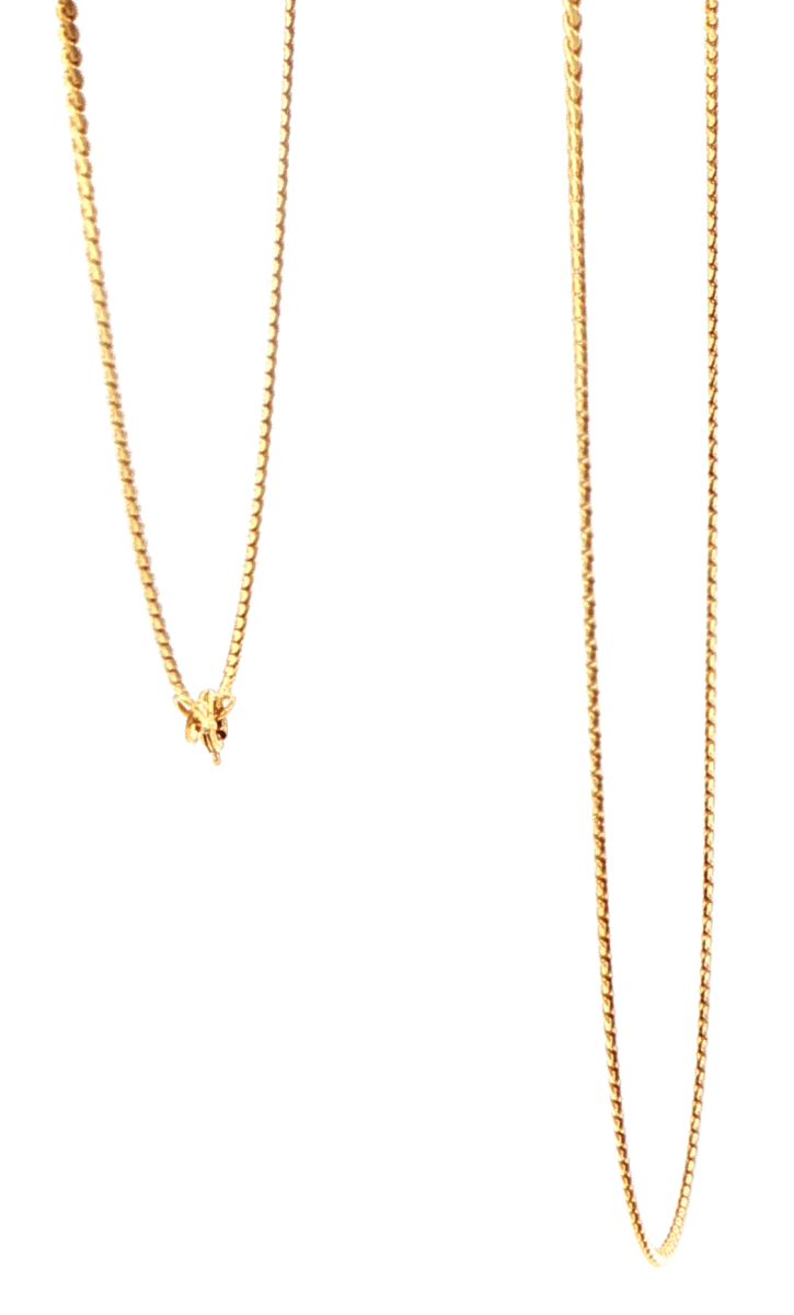 18ct Yellow Gold Chain Necklace with Spring-Ring Clasp - Mega Cash Sydney