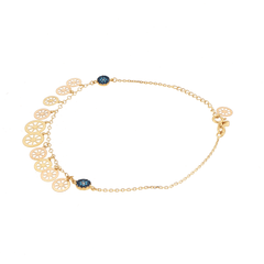 18ct Yellow Gold Charm Bracelet/Anklet - Mega Cash Sydney