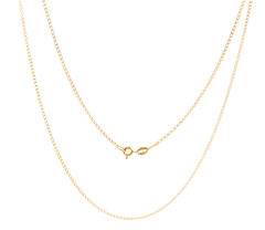 18ct Yellow Gold Classic Curb Chain Necklace - Mega Cash Sydney