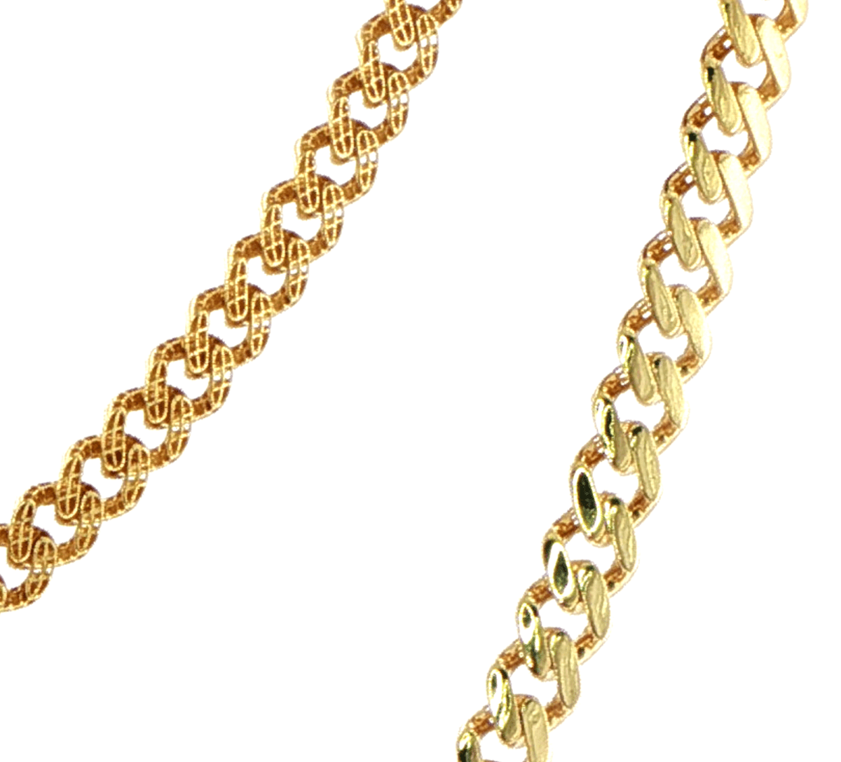 18ct Yellow Gold Classic Monaco Cuban Link Chain Necklace - Mega Cash Sydney