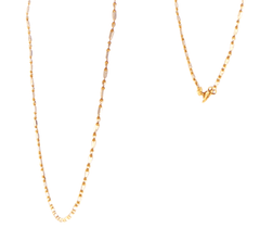 18ct Yellow Gold Delicate Fine Link Chain Necklace - Mega Cash Sydney