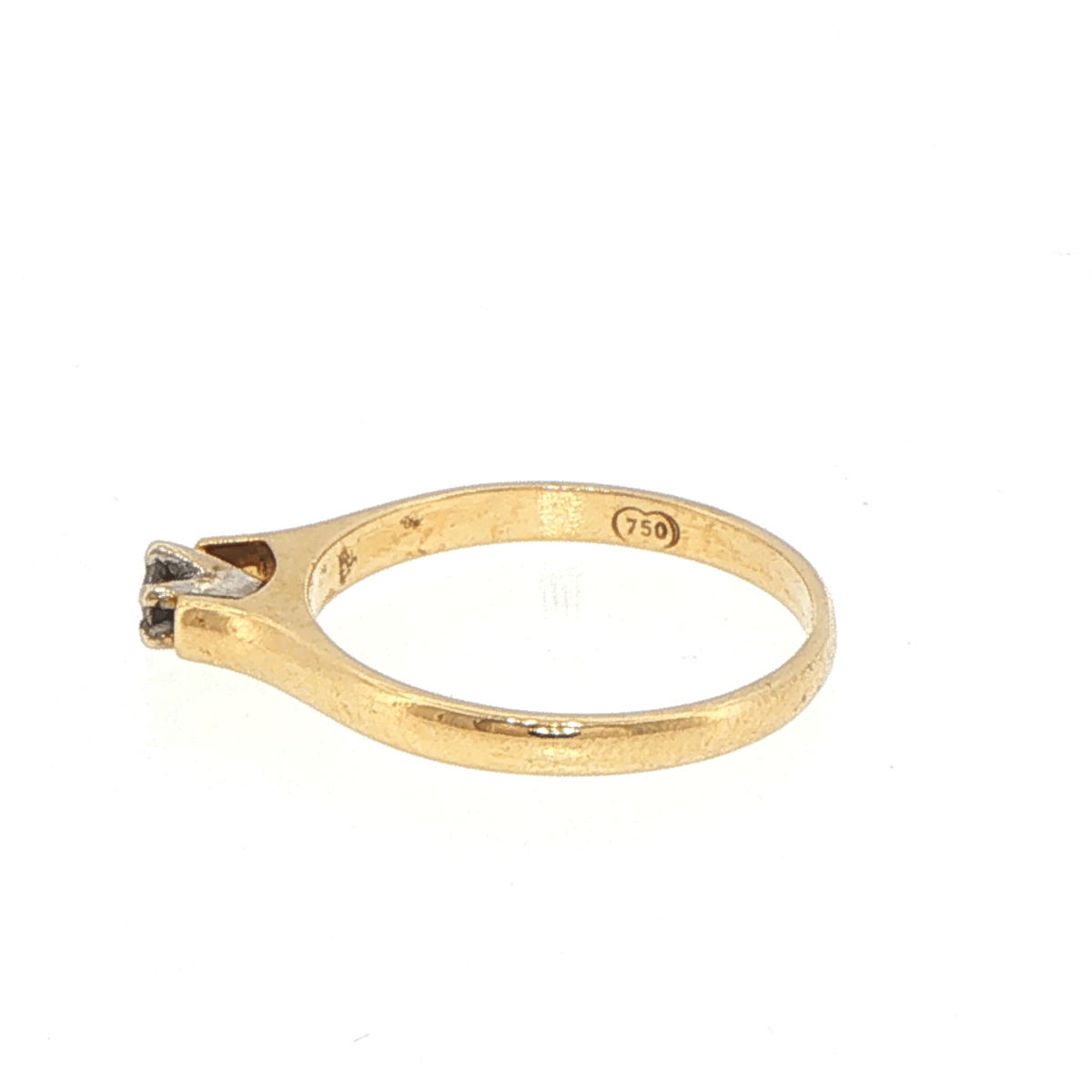 18ct Yellow Gold Diamond Solitaire Ring - Mega Cash Sydney