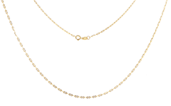18ct Yellow Gold Figure-Eight Link Chain Necklace - Mega Cash Sydney