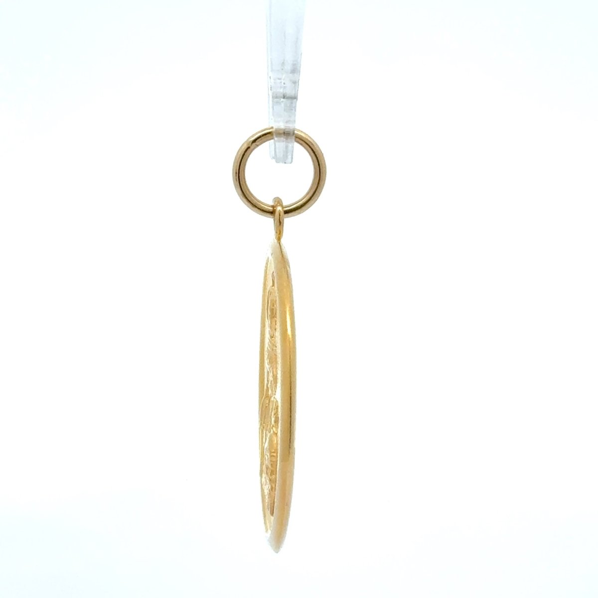 18ct Yellow Gold Madonna and Child Medallion Pendant - Mega Cash Sydney