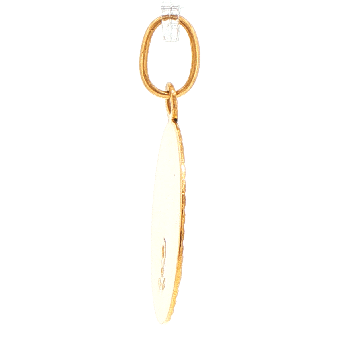 18ct Yellow Gold Madonna Medallion Pendant with Sunburst Detail - Mega Cash Sydney