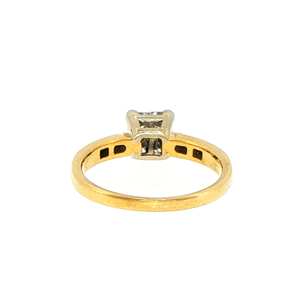 18ct Yellow Gold Quad Diamond Multistone Ring - Mega Cash Sydney