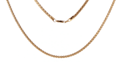 18ct Yellow Gold Textured Link Chain Necklace - Mega Cash Sydney