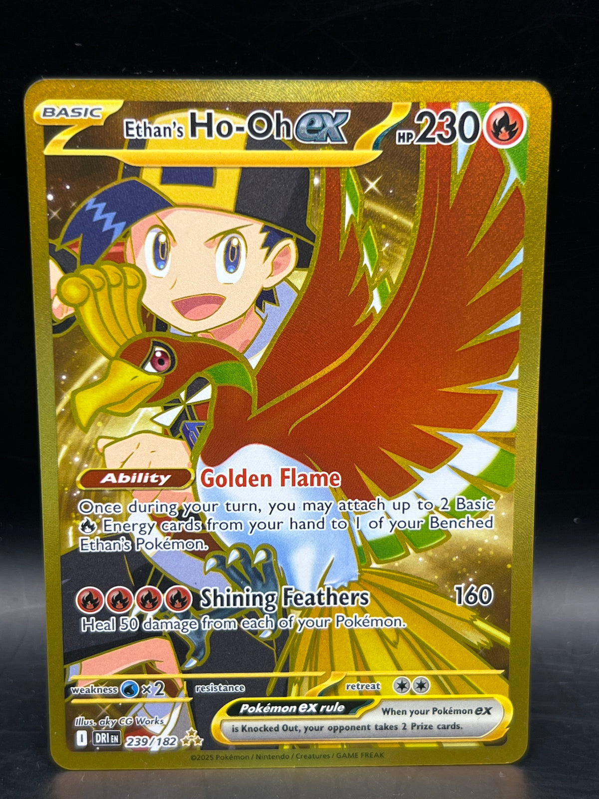 Ethan’s Ho-Oh EX 239/182 Destined Rivals