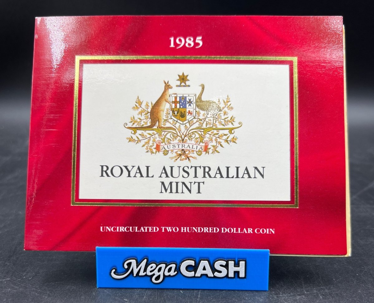 1985 22 Carat Uncirculated $200 Coin - Mega Cash Sydney