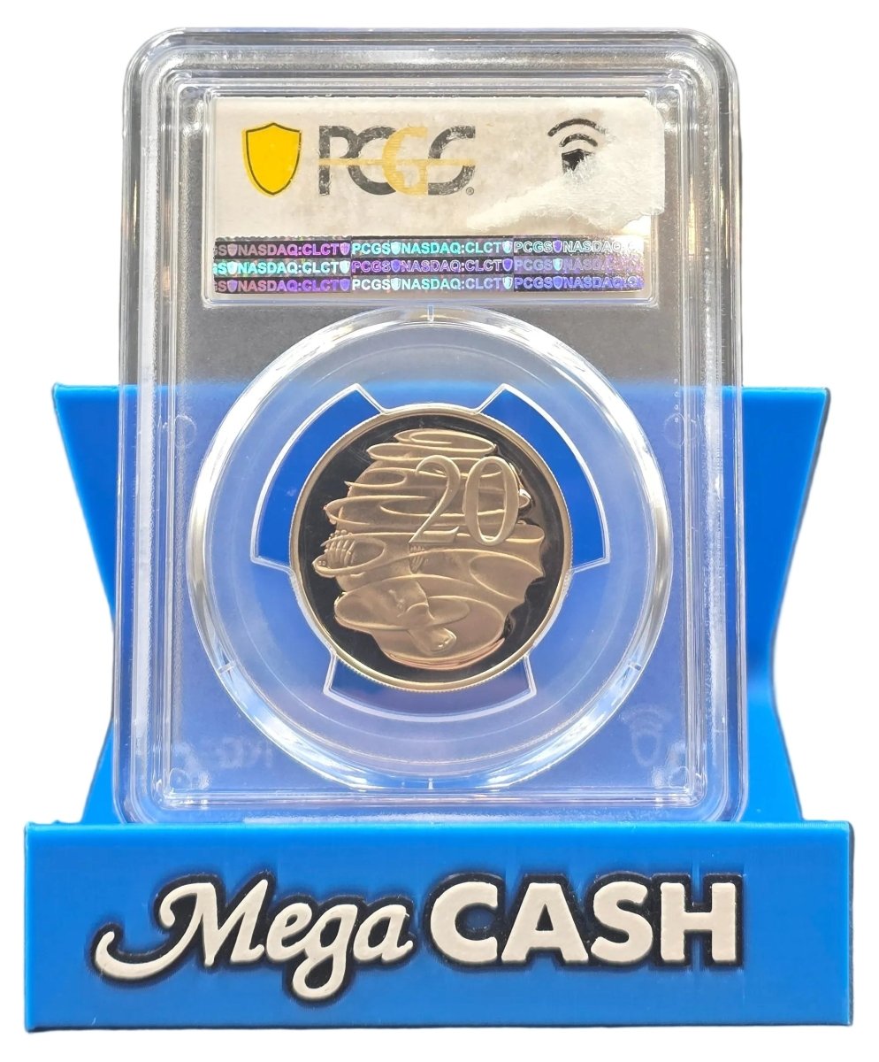1988 PCGS PR69DCAM 20c Coin - Mega Cash Sydney