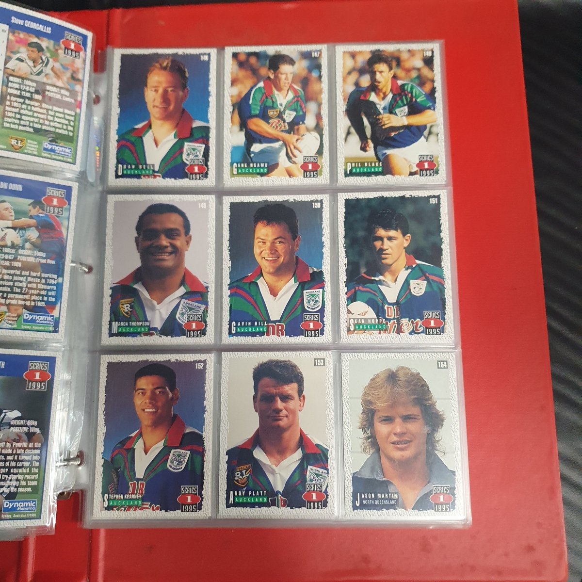 1994 & 1995 Dynamic Rugby League Series 1 Base Team Set - Plus More - Not Complete - Mega Cash Sydney