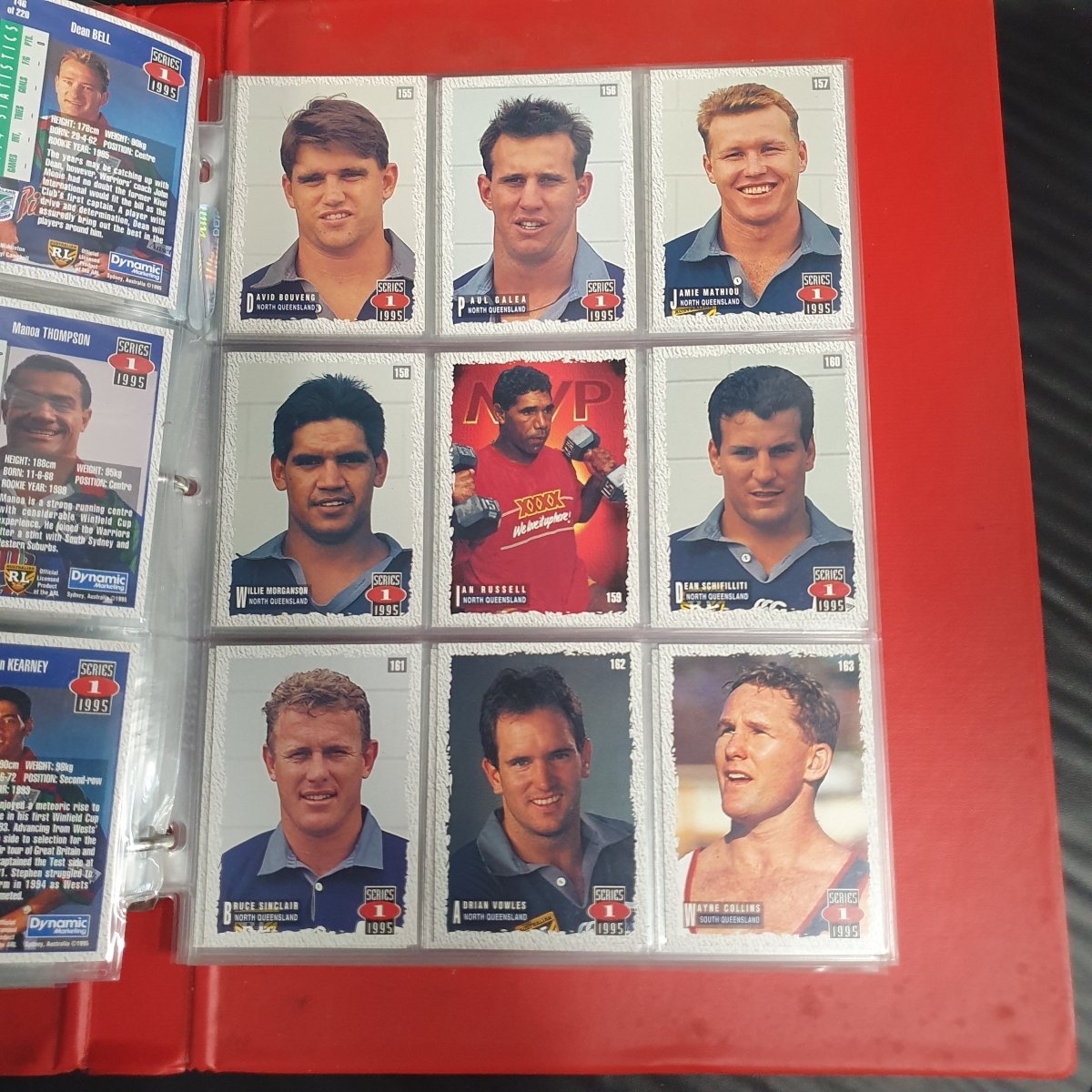 1994 & 1995 Dynamic Rugby League Series 1 Base Team Set - Plus More - Not Complete - Mega Cash Sydney