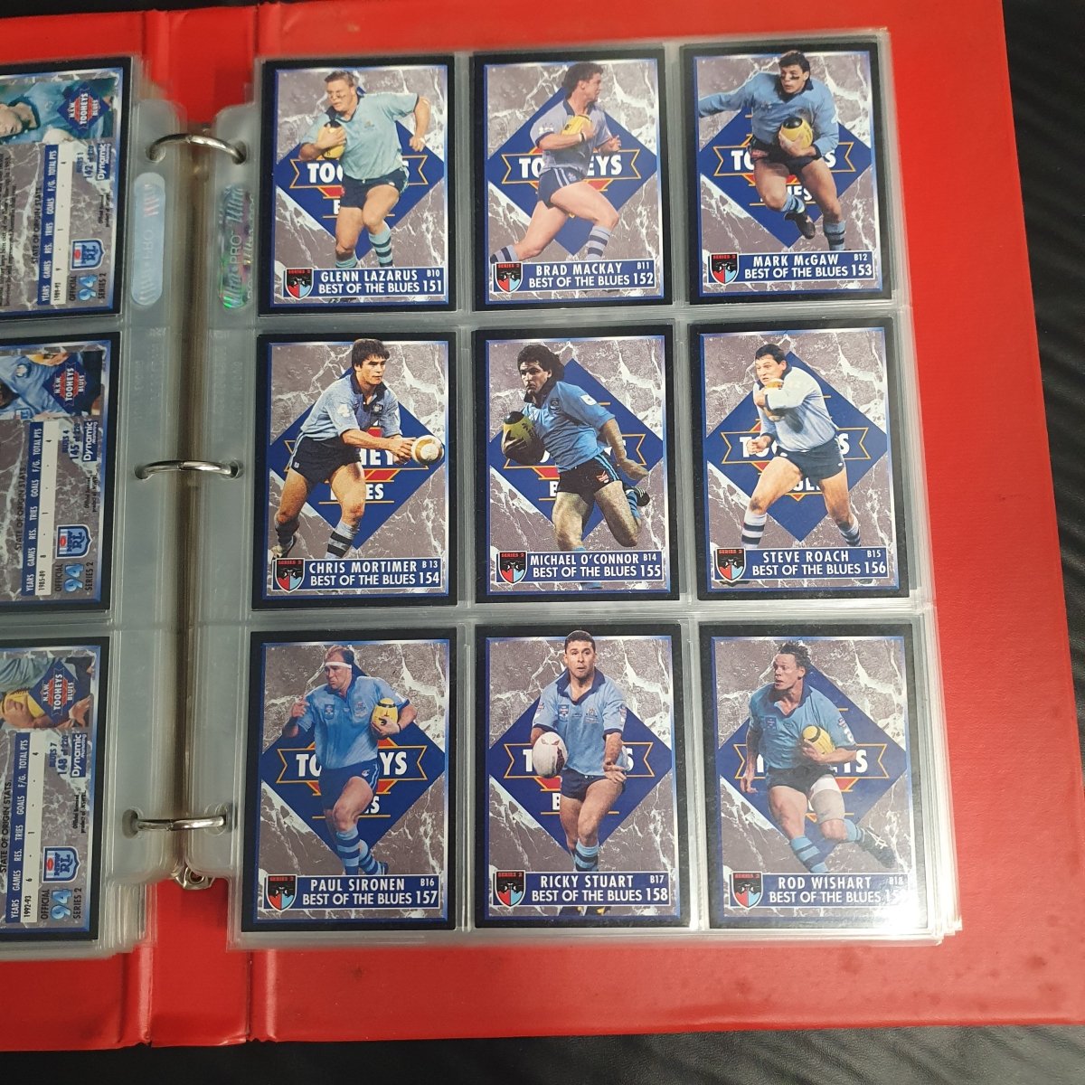 1994 & 1995 Dynamic Rugby League Series 1 Base Team Set - Plus More - Not Complete - Mega Cash Sydney