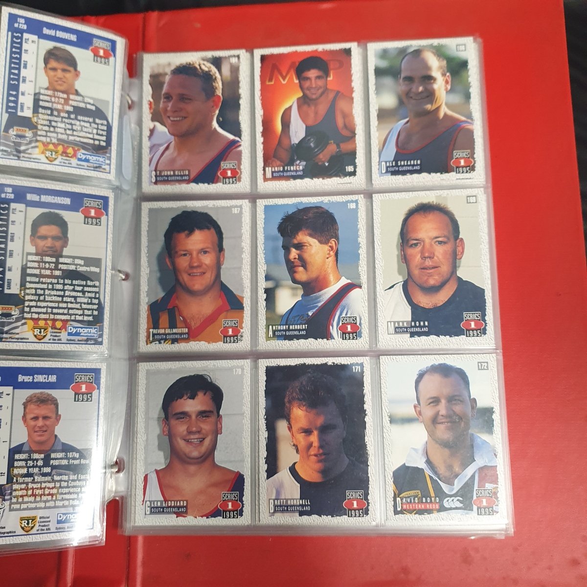 1994 & 1995 Dynamic Rugby League Series 1 Base Team Set - Plus More - Not Complete - Mega Cash Sydney