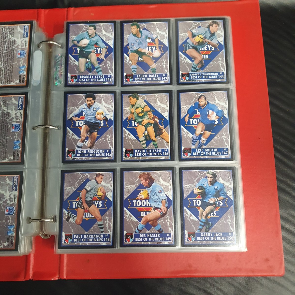 1994 & 1995 Dynamic Rugby League Series 1 Base Team Set - Plus More - Not Complete - Mega Cash Sydney