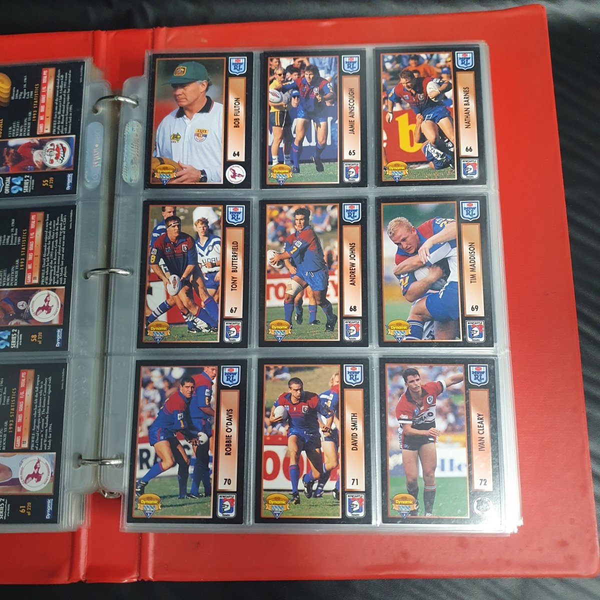 1994 & 1995 Dynamic Rugby League Series 1 Base Team Set - Plus More - Not Complete - Mega Cash Sydney