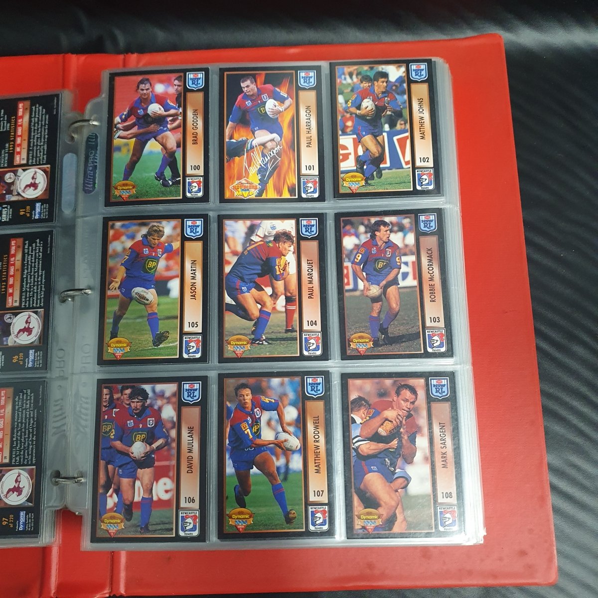 1994 & 1995 Dynamic Rugby League Series 1 Base Team Set - Plus More - Not Complete - Mega Cash Sydney