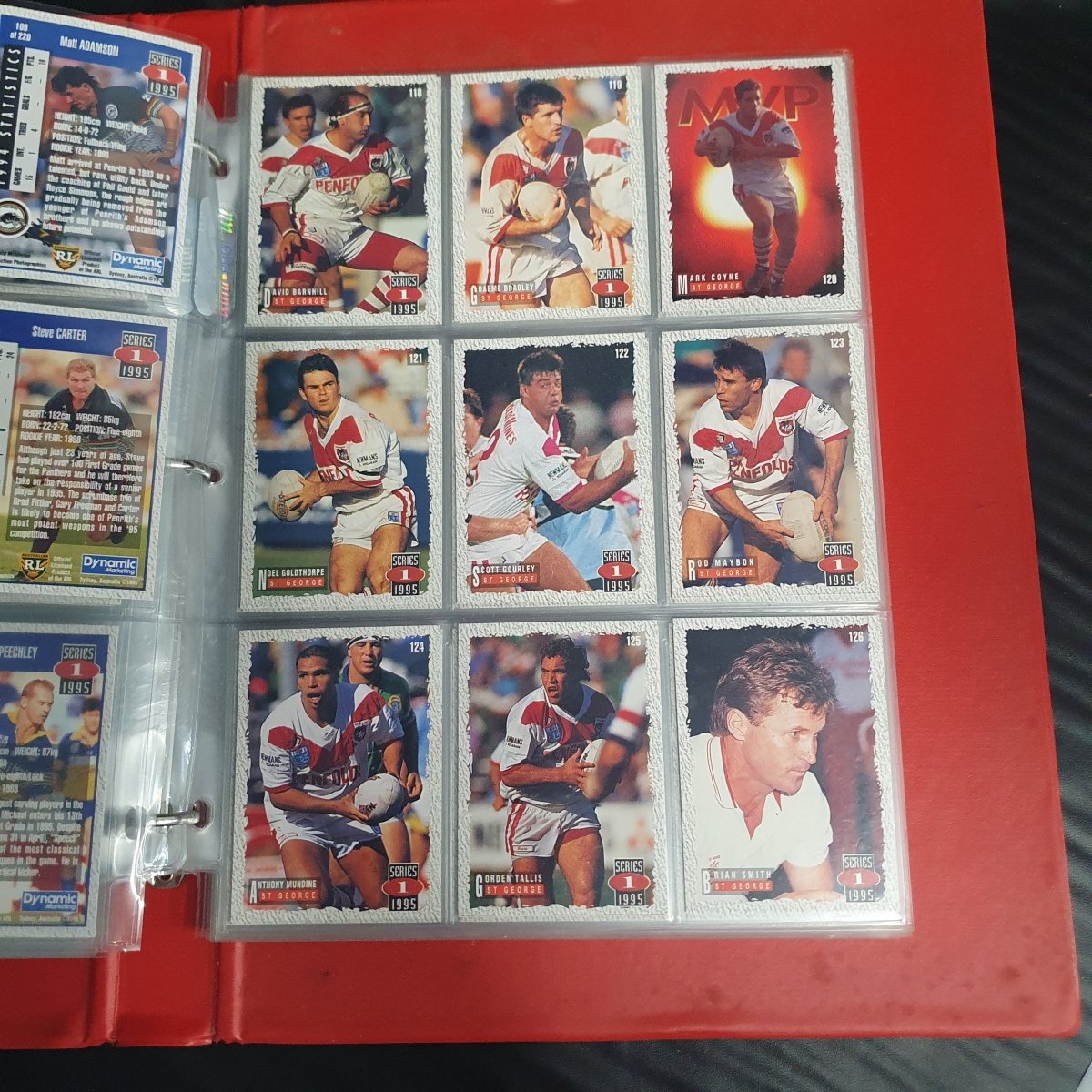 1994 & 1995 Dynamic Rugby League Series 1 Base Team Set - Plus More - Not Complete - Mega Cash Sydney