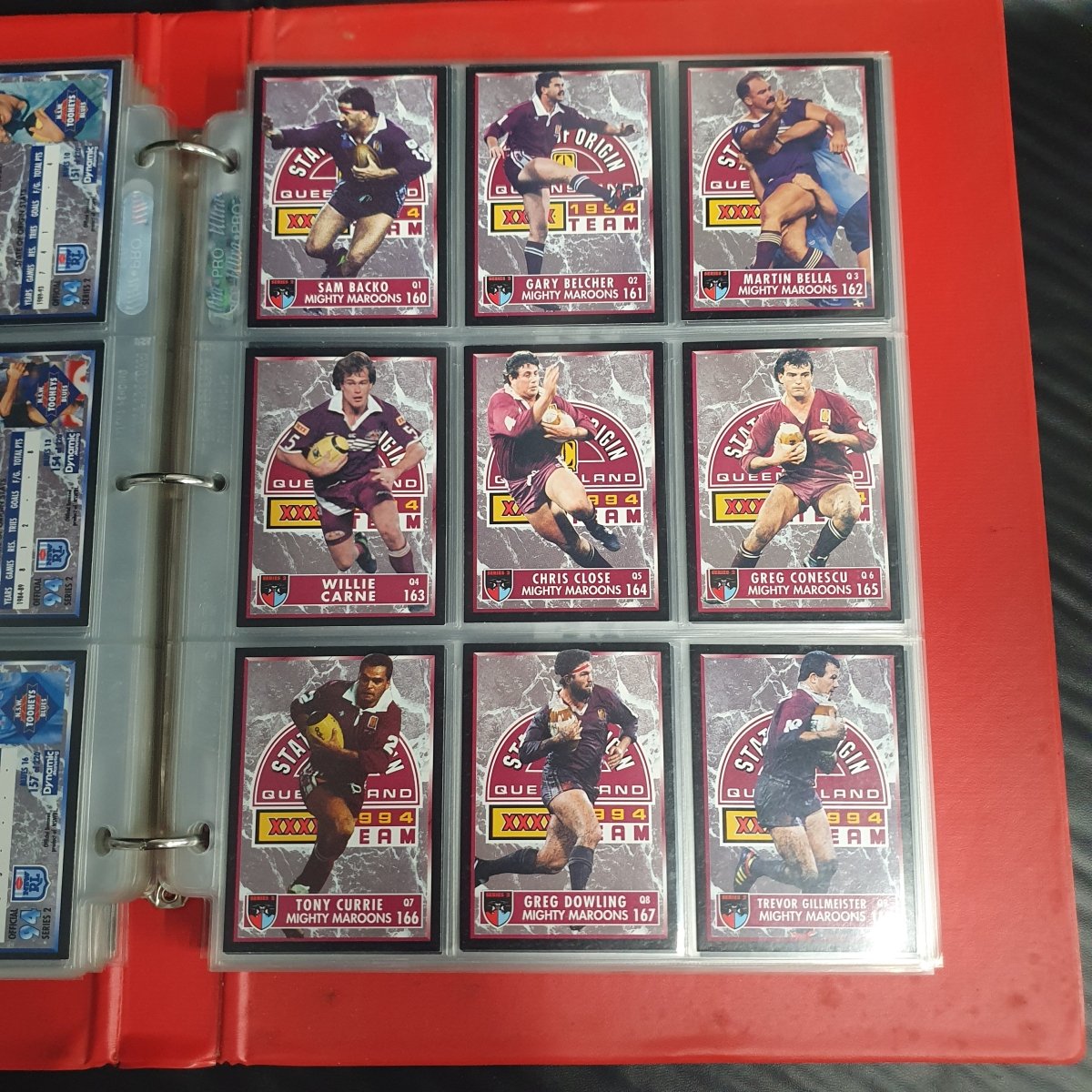 1994 & 1995 Dynamic Rugby League Series 1 Base Team Set - Plus More - Not Complete - Mega Cash Sydney