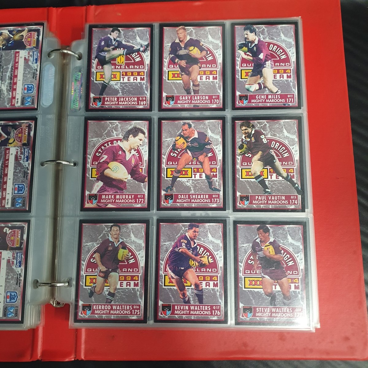 1994 & 1995 Dynamic Rugby League Series 1 Base Team Set - Plus More - Not Complete - Mega Cash Sydney
